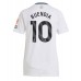Maillot de foot Aston Villa Emiliano Buendia #10 Extérieur vêtements Femmes 2024-25 Manches Courtes
